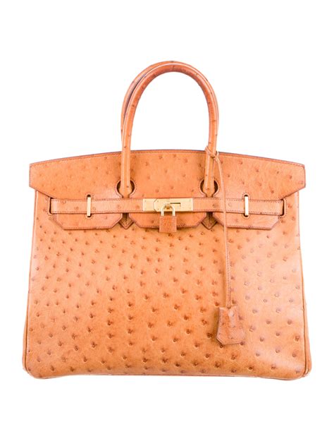 ostrich bag hermes